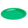 Olympia Kristallon Polypropylene Plates Green 174mm (12 Pack)