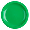 Olympia Kristallon Polypropylene Plates Green 174mm (12 Pack)