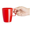Olympia Kristallon Polycarbonate Handled Cups Red 284ml (12 Pack)