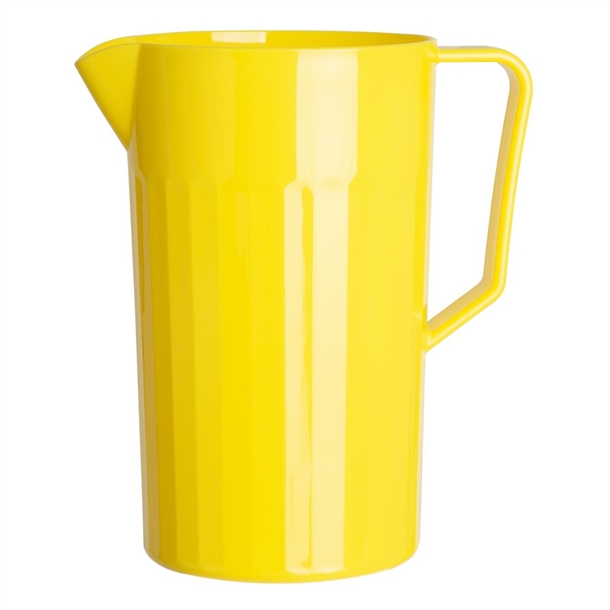 Olympia Kristallon Polycarbonate Jug Yellow 1.4Ltr