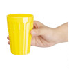 Olympia Kristallon Polypropylene Tumblers Yellow 253.8ml (12 Pack)