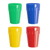 Olympia Kristallon Polypropylene Tumblers Yellow 253.8ml (12 Pack)