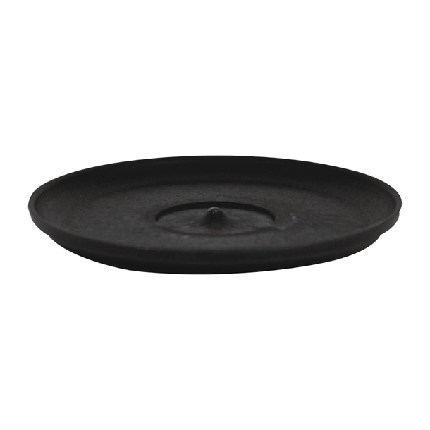 Huskee Saucer for Espresso Cups 3oz Charcoal (4 Pack)