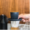 HuskeeCup Universal Saucer Charcoal (4 Pack)