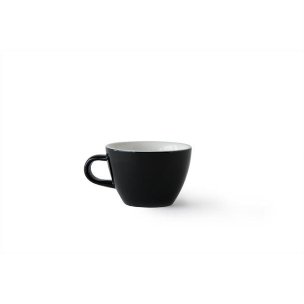 Acme Flat White Cups Penguin Black 150ml (6 Pack)