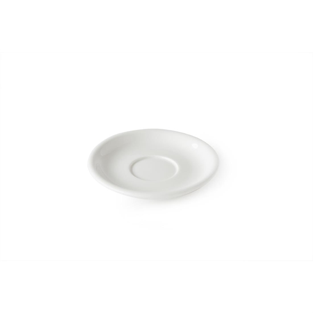 Acme Saucers Milk White 110mm (6 Pack)
