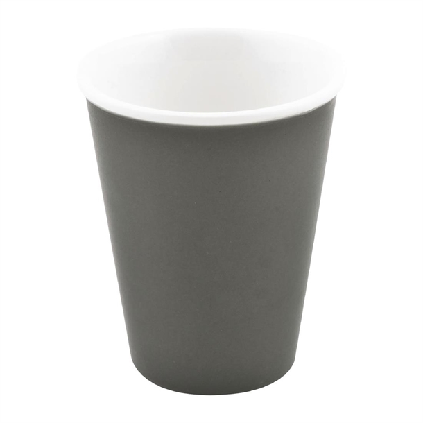 Bevande Latte Cup Slate - 200ml (6 Pack)