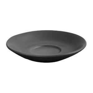 Bevande Saucer To Suit Latte/Cappuccino Cup Slate (6 Pack)