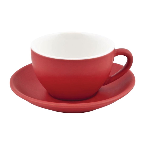 Bevande Cappuccino/Tea Cup Rosso - 200ml (6 Pack)