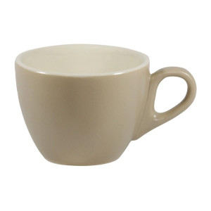 Brew Flat White Cups Harvest/White 220ml (6 Pack)