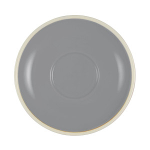 Brew Long Black/Cappuccino Saucers French Grey/White 140mm (6 Pack)