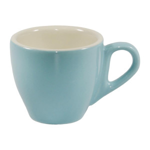 Brew Espresso Cups Maya Blue 90ml (6 Pack)