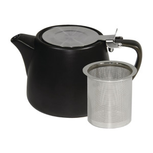 Brew Stackable Infusion Teapots Smoke 500ml (2 Pack)