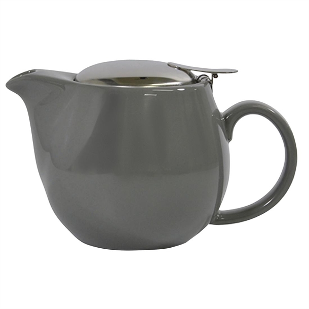 Brew Infusion Teapots French Grey 350ml (2 Pack)