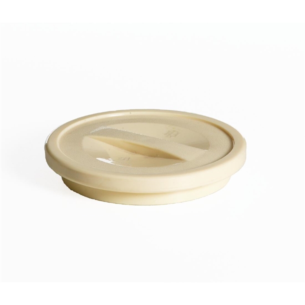 KH Healthcare Lid for Bowl Insulated PP Yellow (6 Pack)