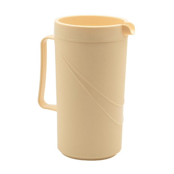 KH Moderne Insulated Jug 1000ml Yellow Pp/Pu (12 Pack)