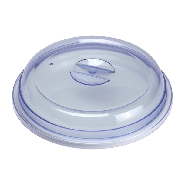Aladdin Temp-Rite Dome 9"/230mm High Heat Entrée Blue Tint (12 Pack)