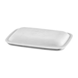 Poliware Reuseable Cover For 170mm Rectangular Bowl Clear (50 Pack)