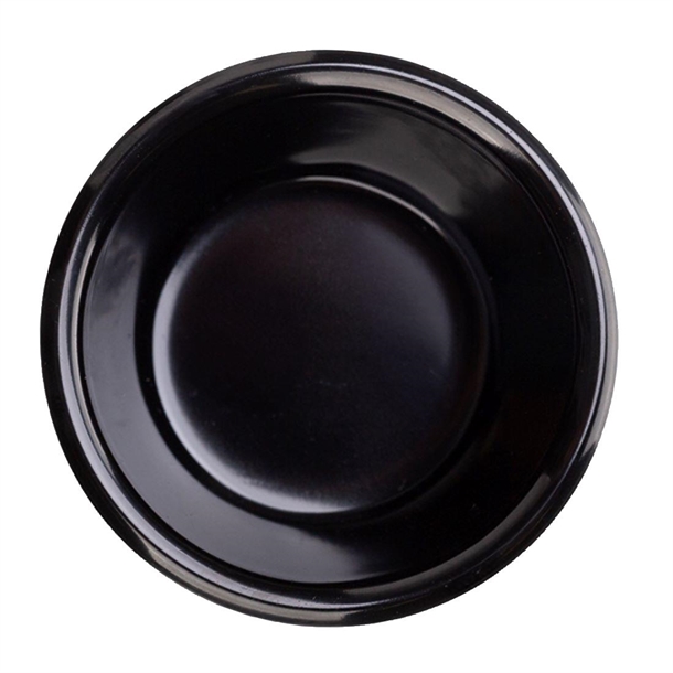 Coucou Ramekin Fluted Black - 30ml