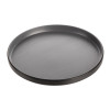 Coucou Dual Colour Round Edge Plate 270mm - Grey & Black (12 Pack)