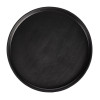 Coucou Dual Colour Round Edge Plate 270mm - Black & Black (12 Pack)