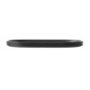 Coucou Dual Colour Oblong Plate 260x130mm - Black (12 Pack)