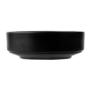 Coucou Dual Colour Round Sauce Dish 155mm - Black (12 Pack)
