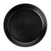 Coucou Dual Colour Flat Round Bowl 290mm - Black (12 Pack)