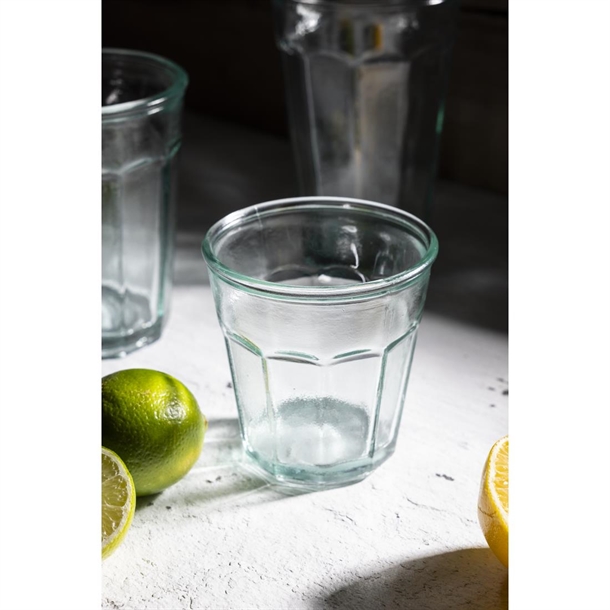 Olympia Recycled Glass Orleans Tumblers 220ml (6 Pack)