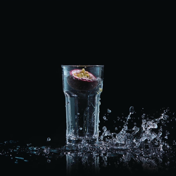 Polysafe Polycarbonate Rocks Schmiddy Glass - 350ml (24 Pack)