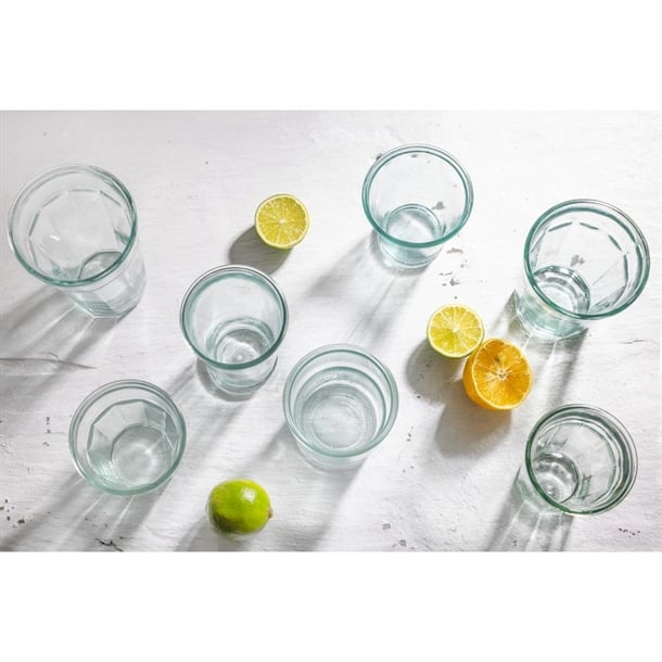 Olympia Recycled Glass Orleans Tumblers 220ml (6 Pack)