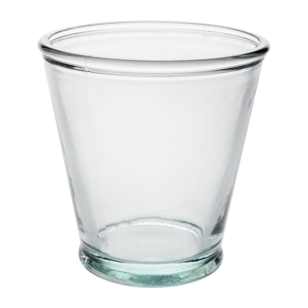Olympia Recycled Glass Conical Tumblers 220ml (6 Pack)