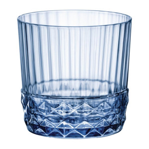 Bormioli Rocco America'20s Rocks Glasses 300ml Sapphire Blue (24 Pack)