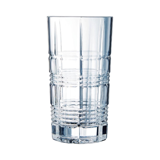Arcoroc Brixton Hi-Ball Glass - 380ml (6 Pack)