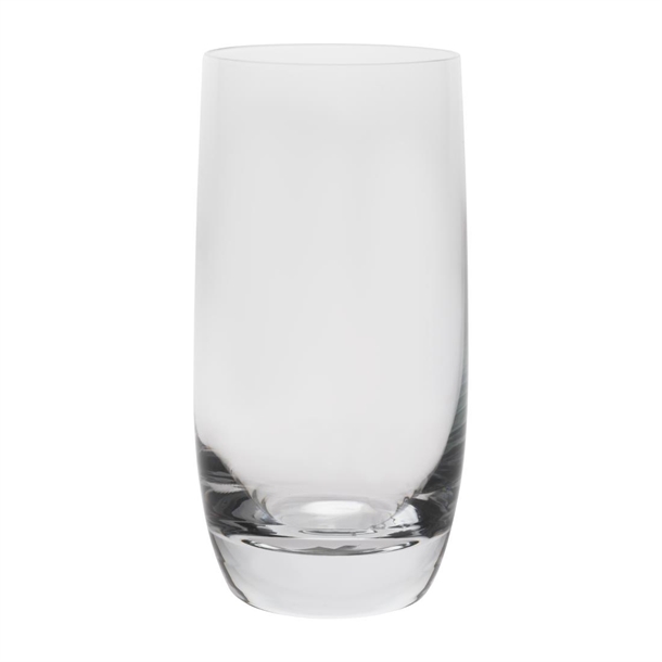 Olympia Verona Long Drink Crystal Tumblers 415ml (6 pack)