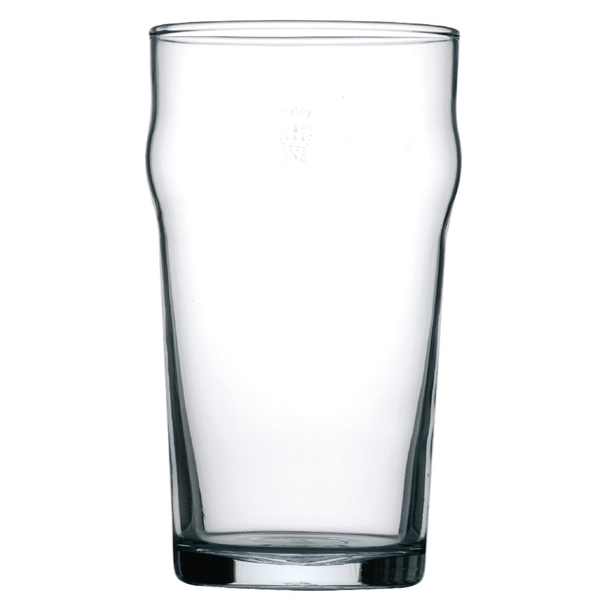 Arcoroc Nonic Nucleated Beer Glasses 570ml (48 Pack)