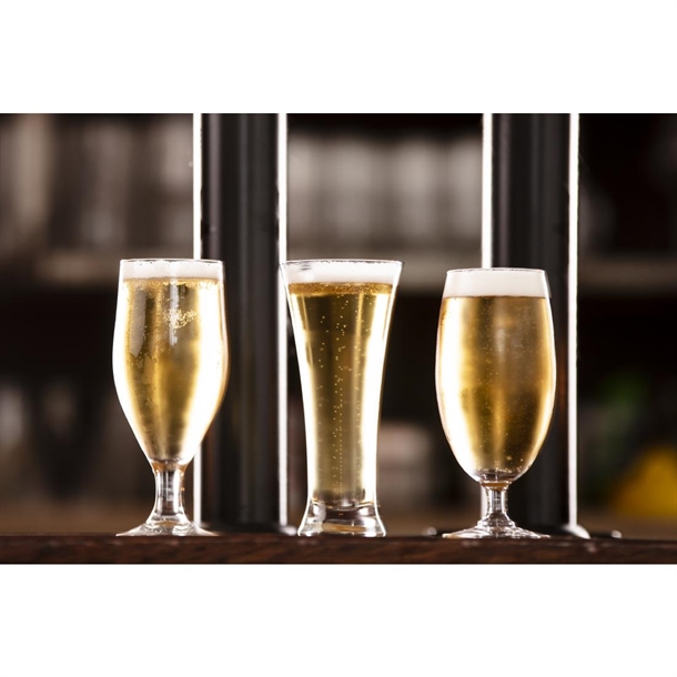 Olympia Pilsner Beer Glasses 340ml (24 Pack)