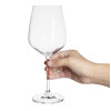 Olympia Chime Crystal Wine Glasses 495ml (6 Pack)