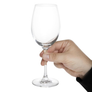 Olympia Novello Crystal White Wine Glasses 255ml (6 pack)