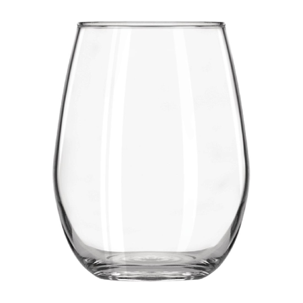 Libbey Vina Stemless White Wine Glasses 348ml (12 Pack)