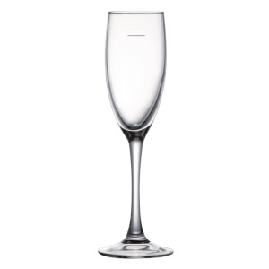 Arc Breeze Flute Tempered 160ml - Pour Line at 125ml (6 Pack)