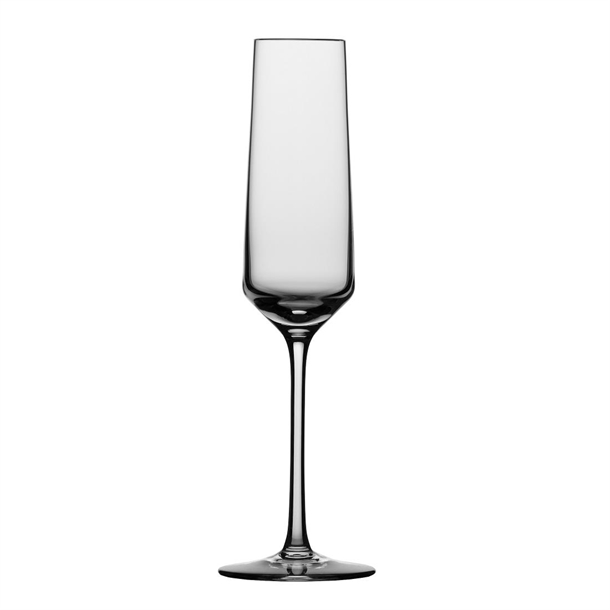 Schott Zwiesel Pure Champagne Glass With Effervescence Point - 215ml (Pack 6)