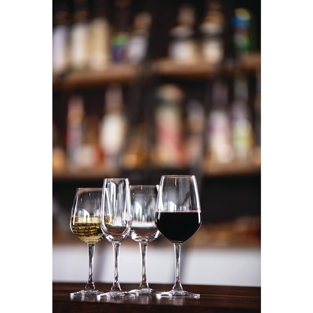 Olympia Mendoza Glass Flute - 185ml (6 Pack)
