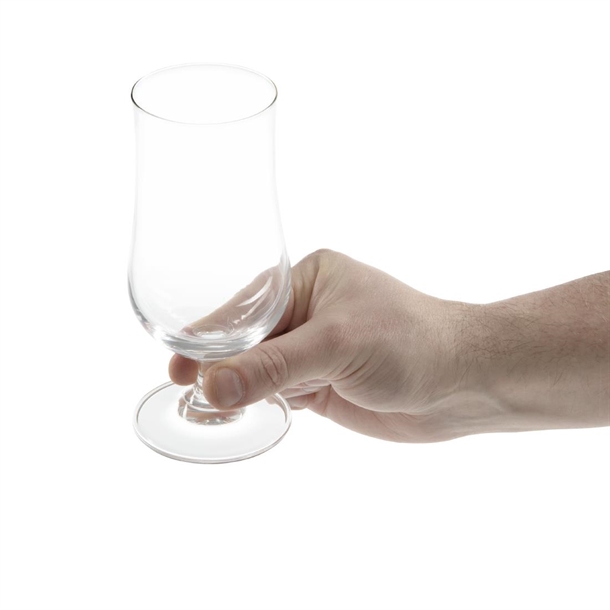 Olympia Crystal Hurricane Glasses 340ml (6 Pack)