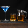 Olympia Campana One Piece Crystal Martini Glasses 260ml (6 Pack)