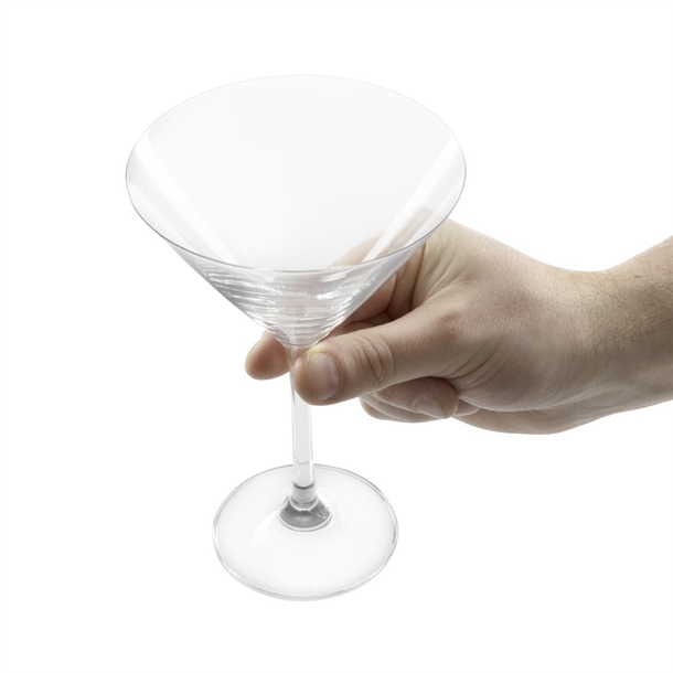 Olympia Bar Collection Martini Glasses 275ml (6 Pack)