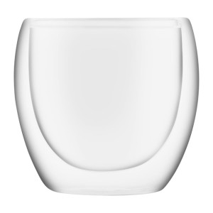 Brew Infusion Double Wall Glass 80ml (12 Pack)