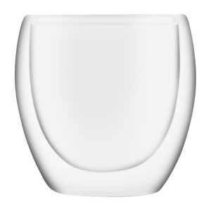 Brew Infusion Double Wall Glass 220ml (12 Pack)