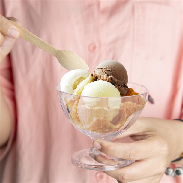 Olympia Kristallon Polycarbonate Sundae Glasses 200ml (12 Pack)