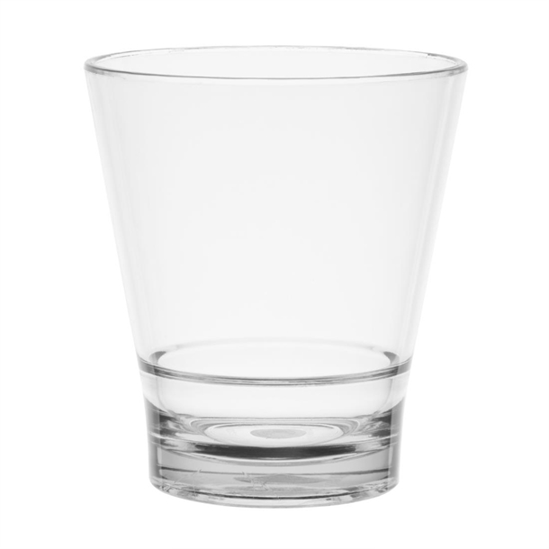 Olympia Kristallon Polycarbonate Stacking Tumblers Clear 350ml (6 Pack)